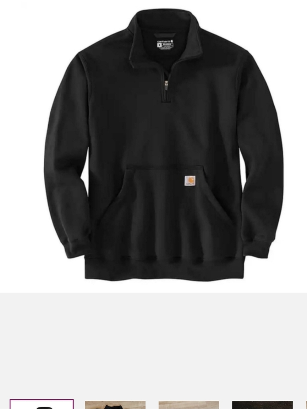 Carhartt 1/4 Zip Nwot